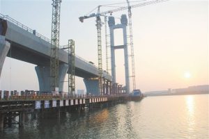 深茂高铁江门跨江大桥